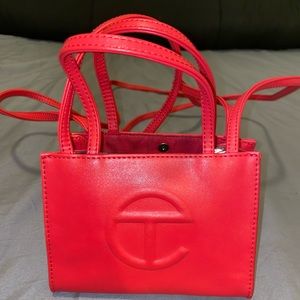 Telfar Shopping Bag Small Red